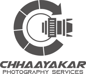 Chhaayakar photography brand logo with stylized camera-inspired design on transparent background